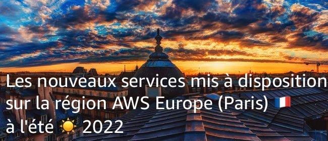 Nouveaux services Paris ete 2022