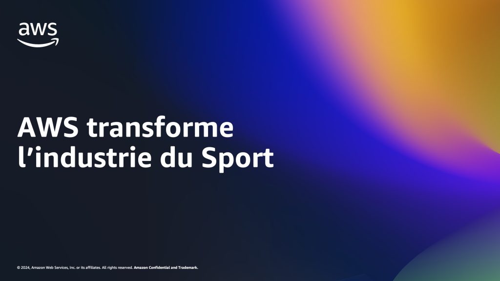 AWS transforme l'industrie du Sport