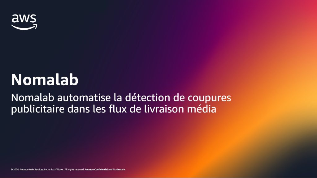 Nomalab automatise la détection de coupures publicitaire dans les flux de livraison media