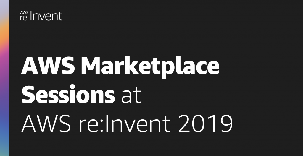 AWS Marketplace sessions reInvent 2019