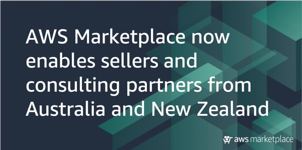 australia new zealand announcement AWS Marketplace