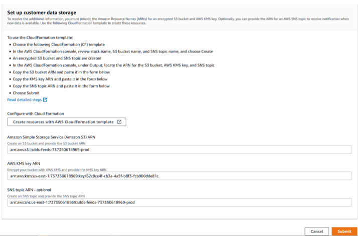 How to set up an encrypted S3 bucket, AWS Key Management Service key, and an optional Simple Notification Service topic under your AWS account I