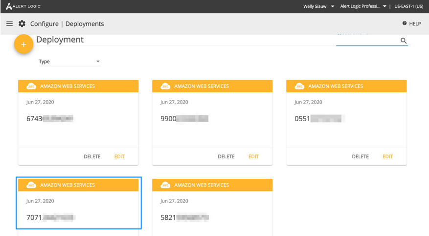 Alert Logic MDR Deployment with new AWS account included