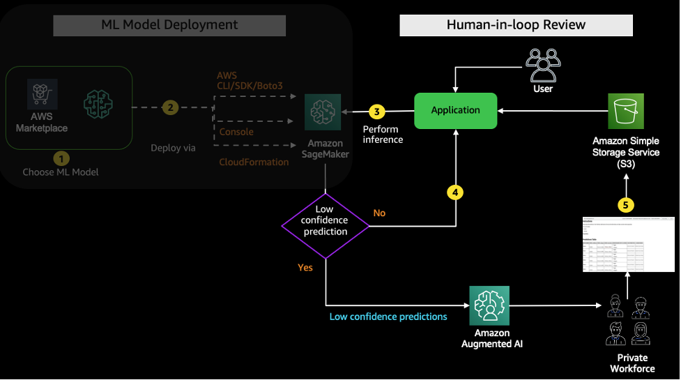 Human-in-loop architecture