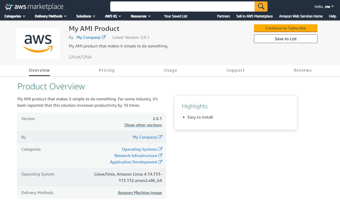 Automating Updates To Your Single Ami Listings In Aws Marketplace With Catalog Api Laptrinhx 