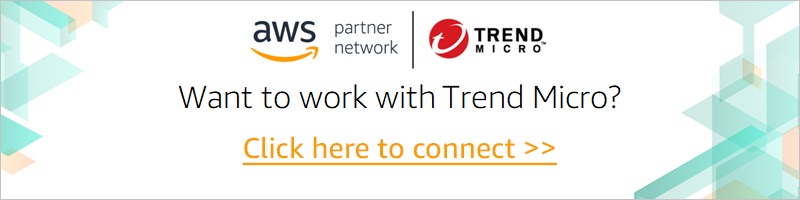 Trend Micro AWS Partner Network joint image