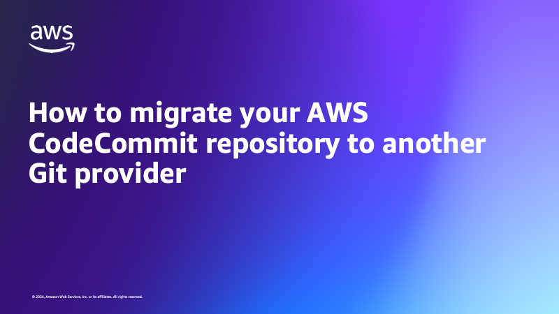 Customers can migrate their AWS CodeCommit Git repositories to other Git providers using several methods, such as cloning the repository, mirroring, o