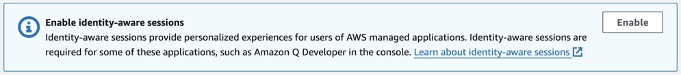 The diagram illustrates how you can enable Identity aware console sessions