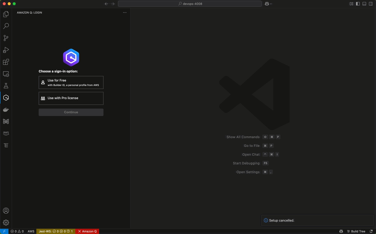 US/Profile과 EU/Profile을 전환하는 IDE 예시