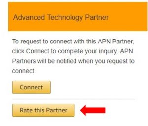 Rate This Partner Button