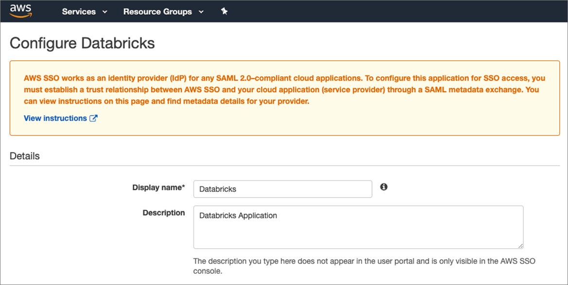 Enabling Aws Single Sign On Sso Service Integration With Databricks 7639