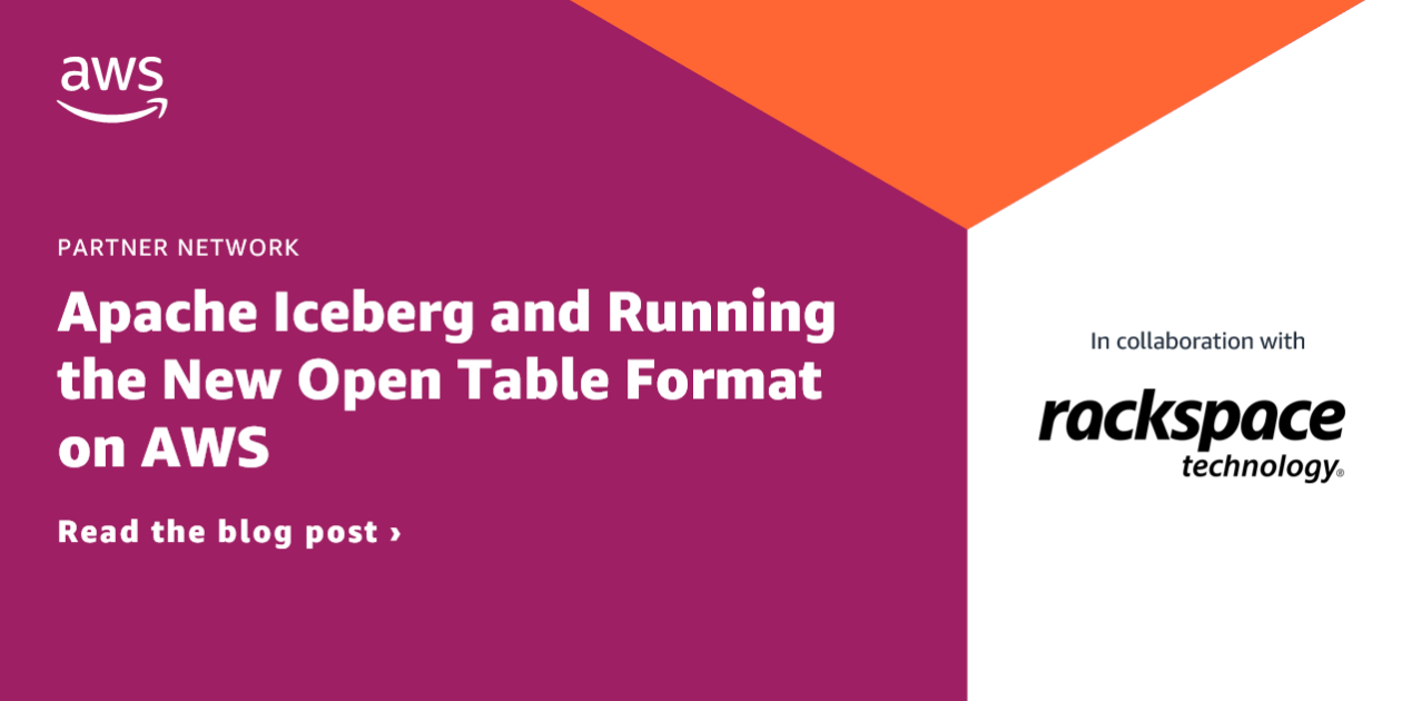 Apache Iceberg An Introduction from Rackspace on Running the New Open
