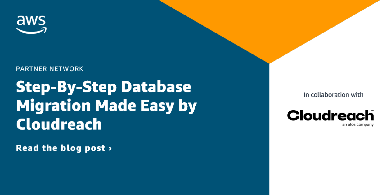 StepByStep AWS Database Migration Made Easy by Cloudreach AWS