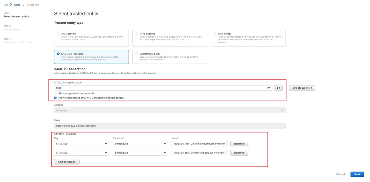 Improve the Availability of Existing Okta IAM Federation Setup