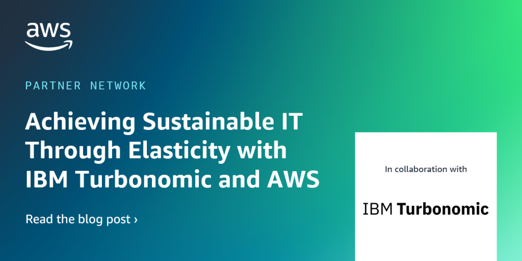 Sustainability | AWS Partner Network (APN) Blog