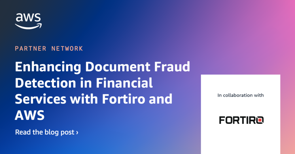 Fortiro - Enhancing Document Fraud Detection