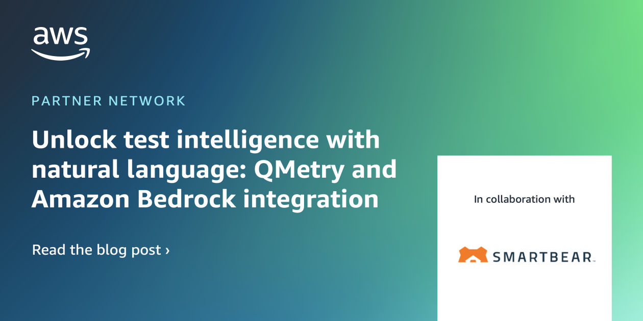 Unlock test intelligence with natural language: QMetry and Amazon Bedrock integration