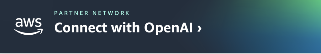 Connect with OpenAI Banner