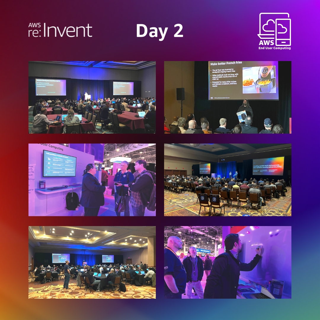 Highlights of EUC @re:Invent day 2