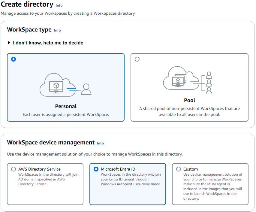 Create Entra ID Directory