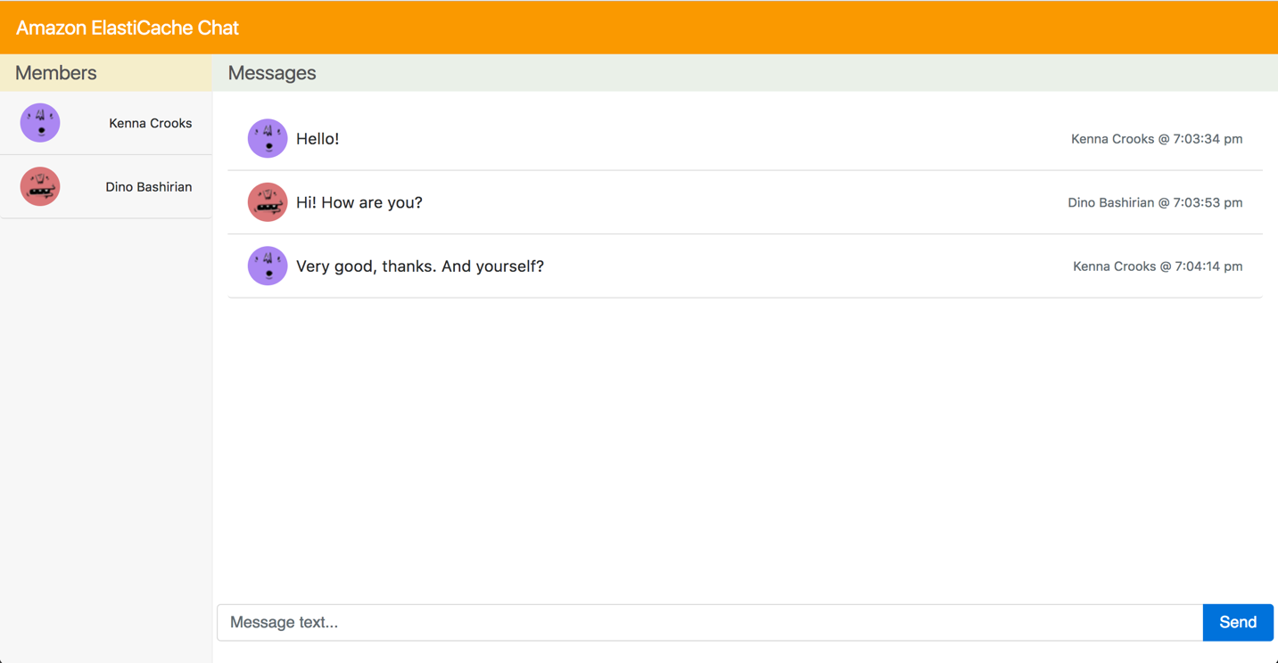 How To Build A Chat Application With Amazon Elasticache For