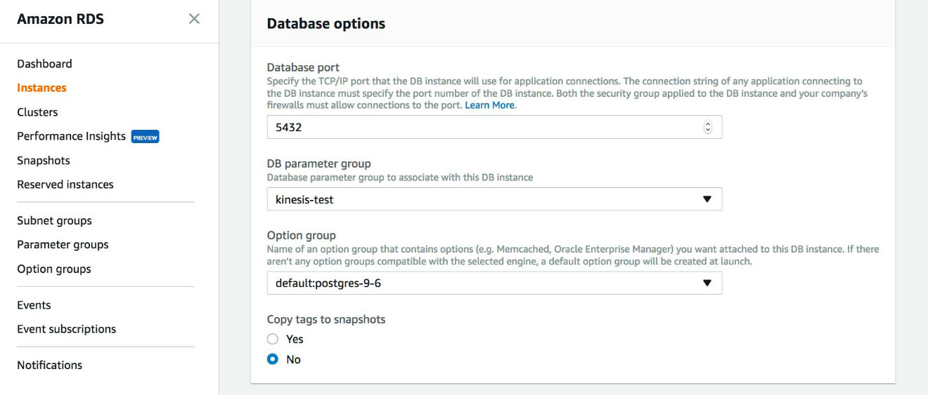 Amazon Kinesis Data Streams および Aws Lambda を使用して Amazon Rds For Postgresql の 変更をストリーミングする Amazon Web Services ブログ