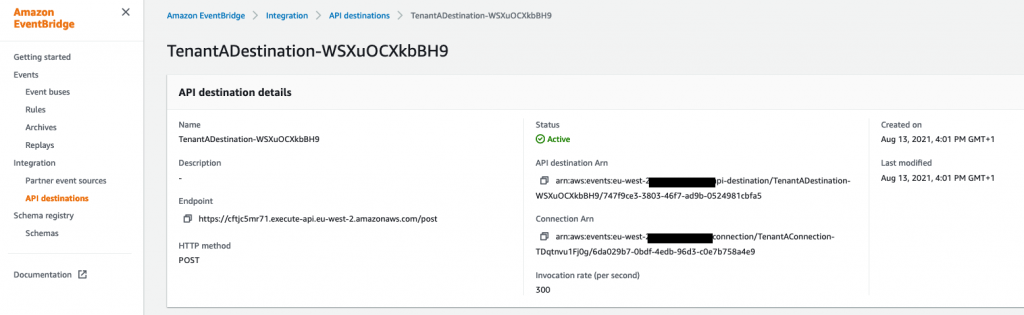 eventbridge api destination details