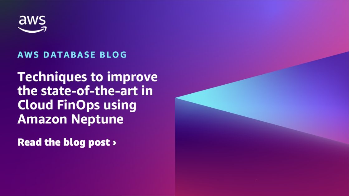 Techniques to improve the stateoftheart in Cloud FinOps using Amazon