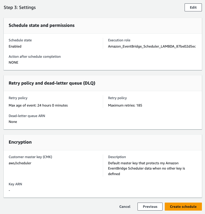 Create Scheduler