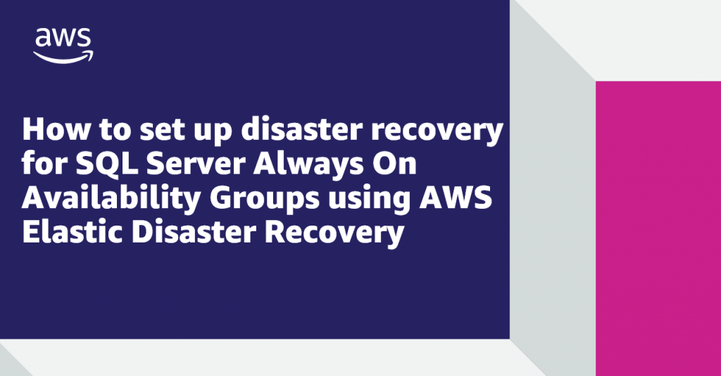 AWS Elastic Disaster Recovery (DRS)