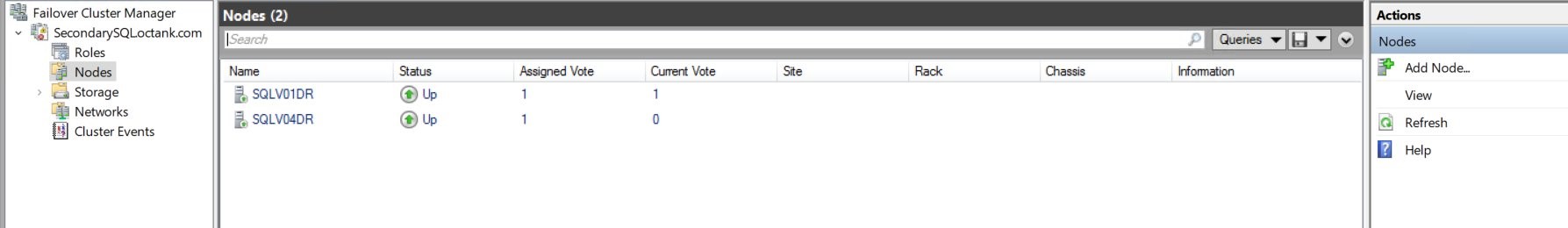 Figure 6 Validate Cluster setup using Failover Cluster Manager