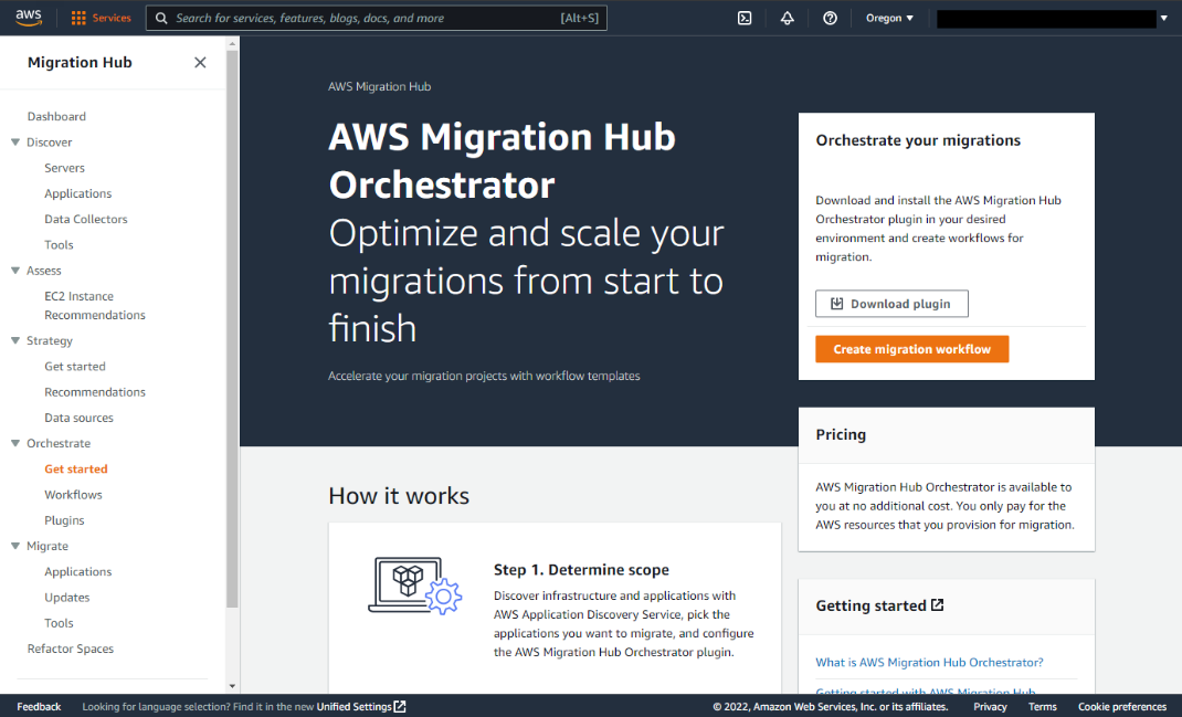 Using AWS Migration Hub Orchestrator to simplify and accelerate ...