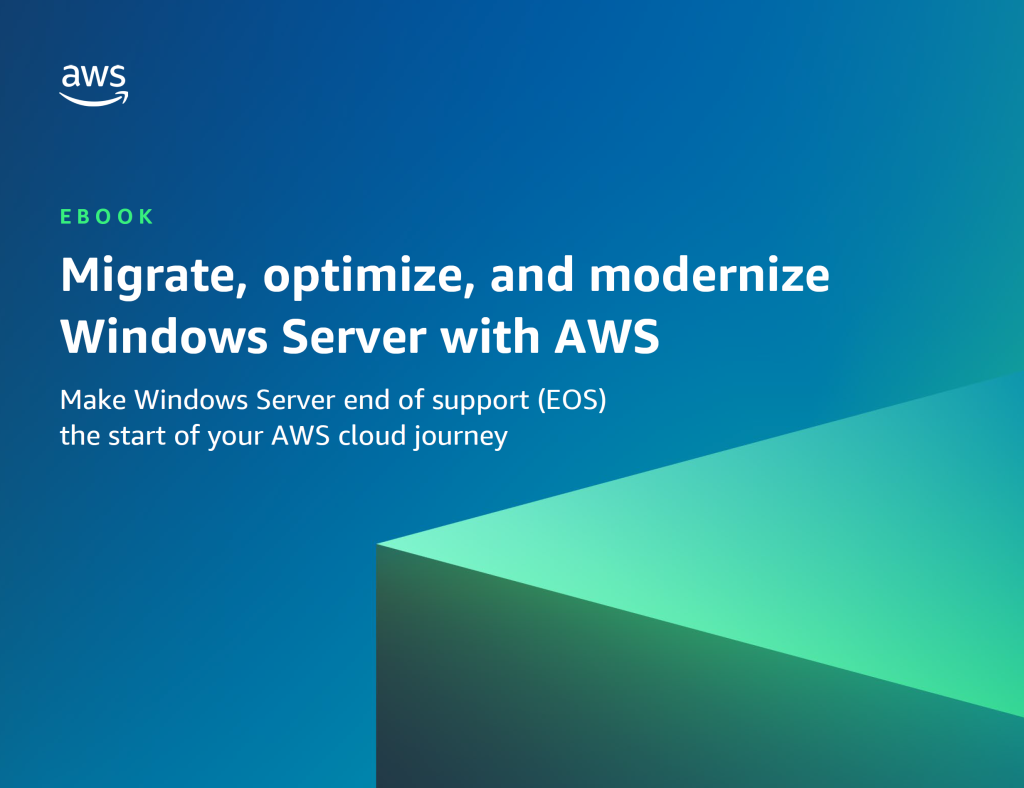 Know your AWS options for Microsoft Windows Server 2012 End of Support ...