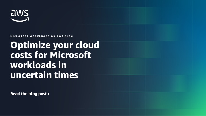 Optimize your cloud costs for Microsoft workloads in uncertain times