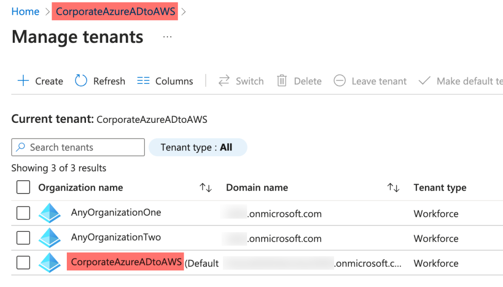 Add a new Entra ID Tenant and Manage the tenant