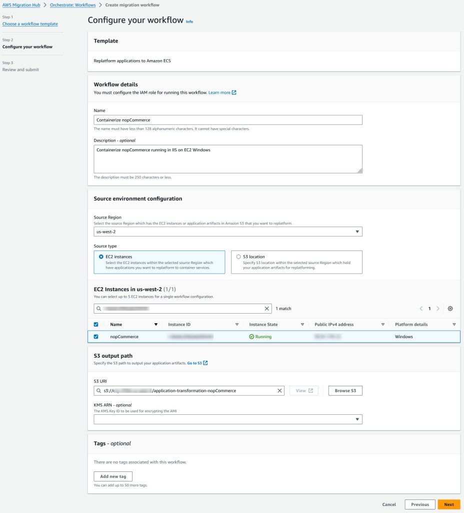 Configure your workflow