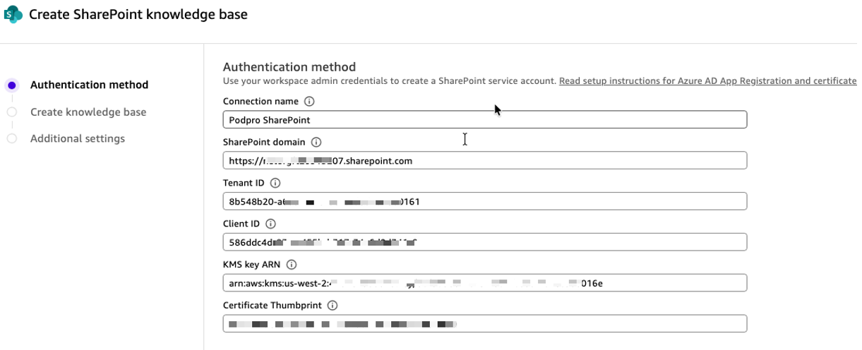 Figure 12. Configure Authentication method