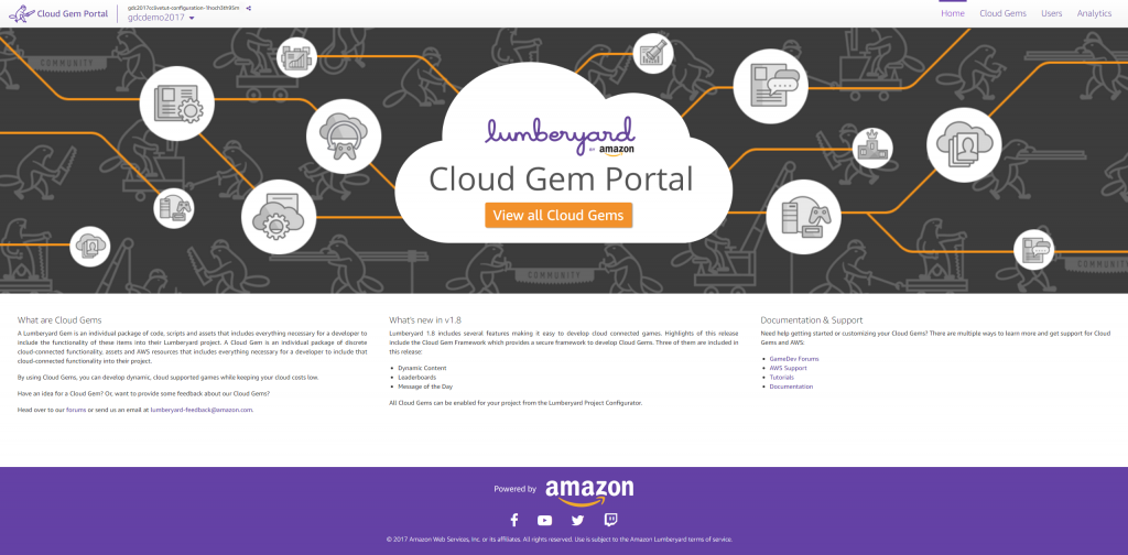 Cloud Gem Portal