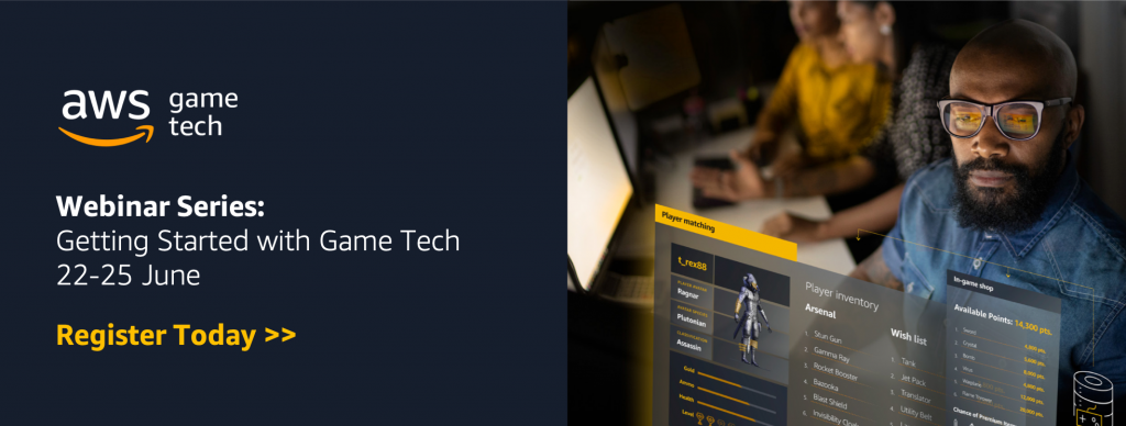 Get started with Game Tech webinar series