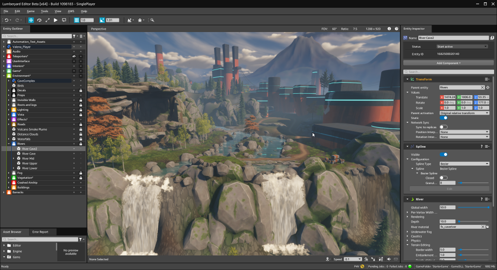 The Evolution of the Amazon Lumberyard User Experience | AWS for Games Blog