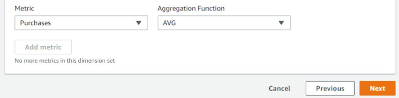 lookout for metrics map fields page