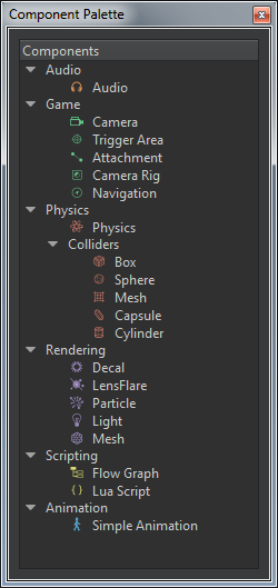 Component Palette