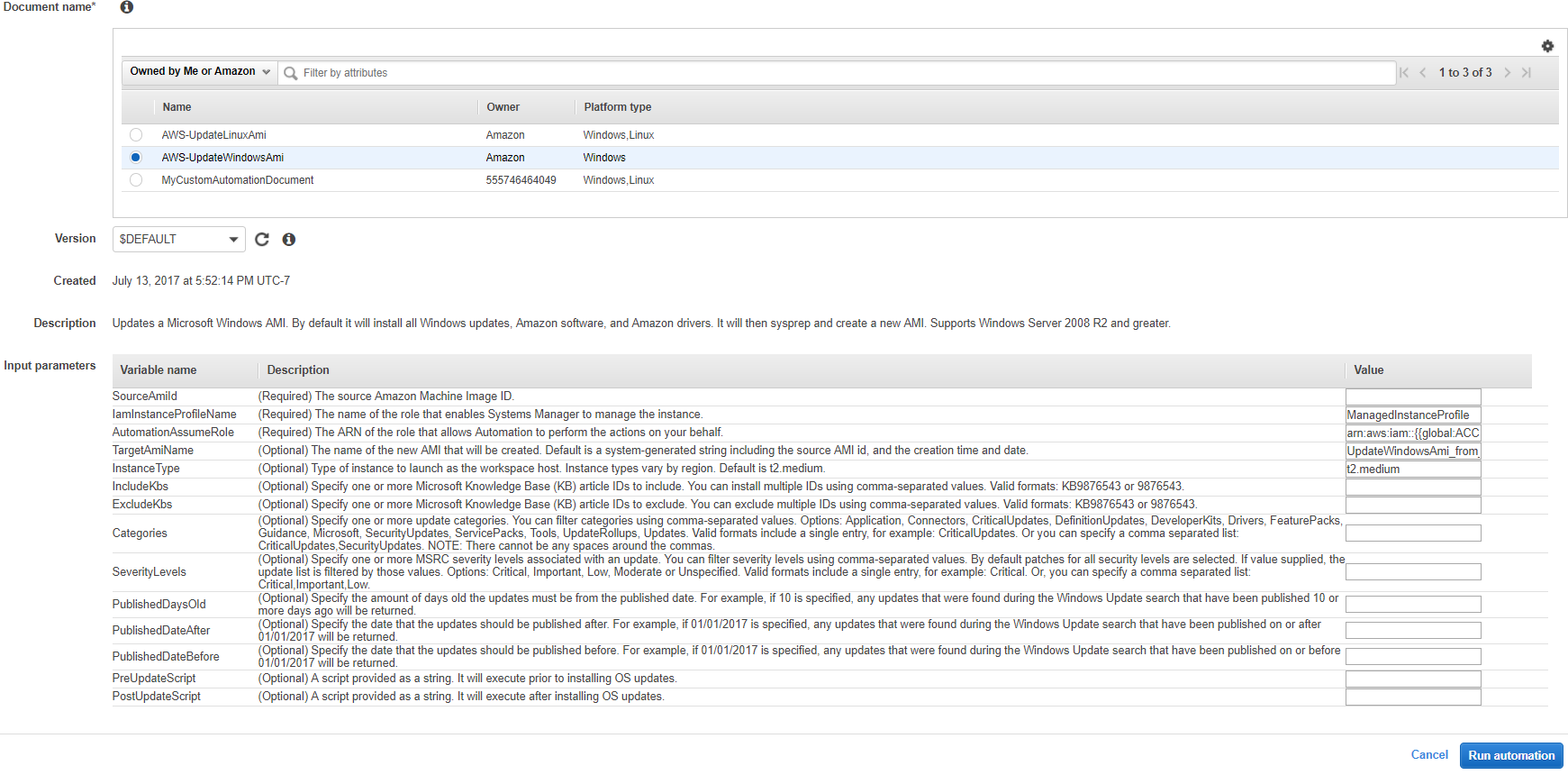 Windows Ami Patching And Maintenance With Amazon Ec2 Systems Manager Aws Management Governance Blog