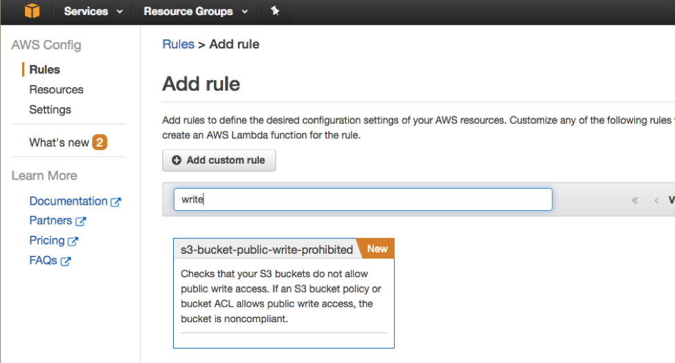 Example Scenarios For Aws Config Continuous Monitoring Of Amazon S3 Bucket Access Controls Aws Management Governance Blog