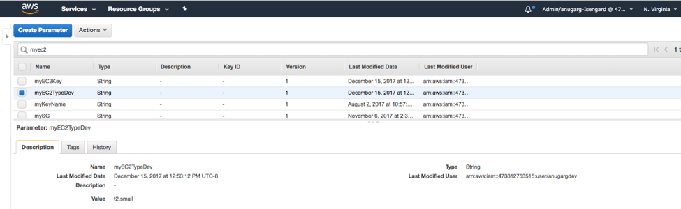 Integrating Aws Cloudformation With Aws Systems Manager Parameter Store Aws Management Governance Blog