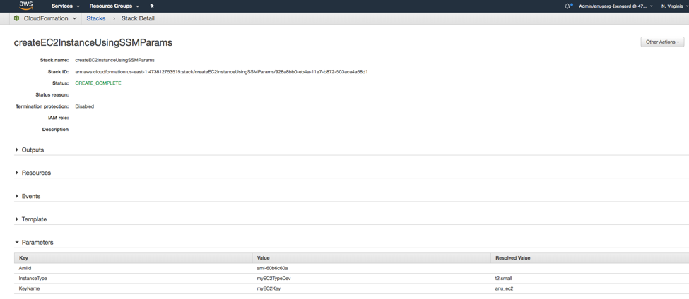 Integrating Aws Cloudformation With Aws Systems Manager Parameter Store Aws Management Governance Blog