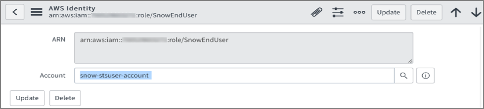 assign snowenduser role