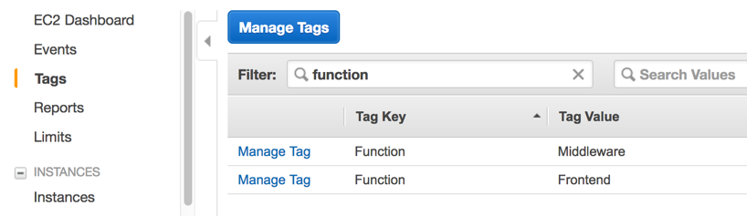 Enhanced  tagging system 