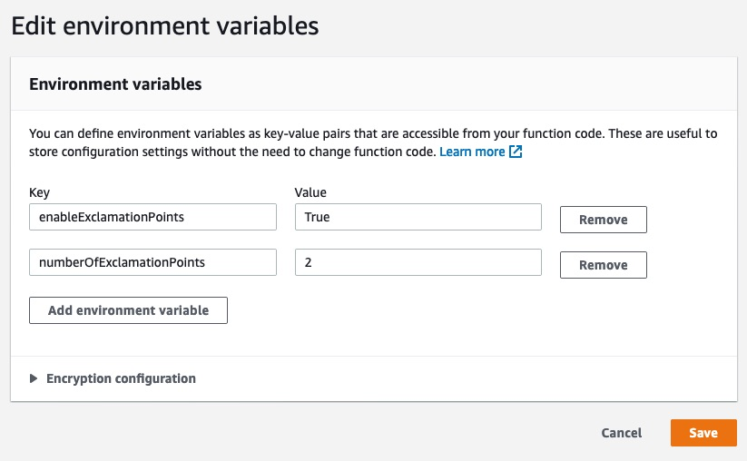 Edit Environment Variables