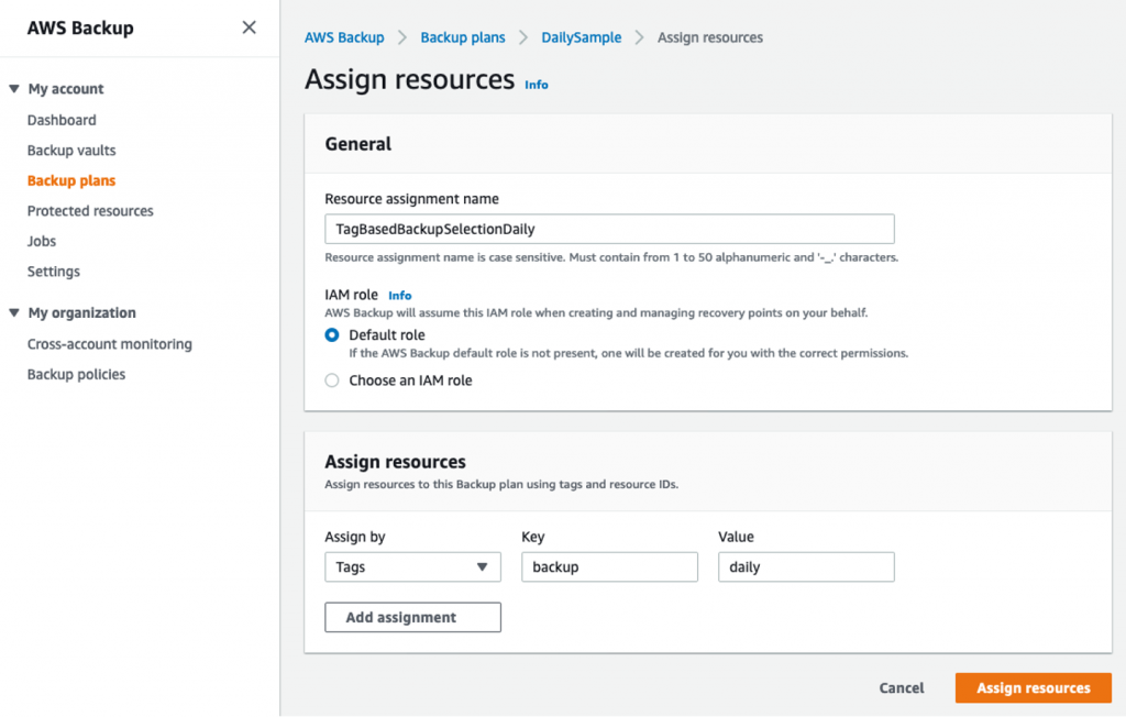 AssignResources